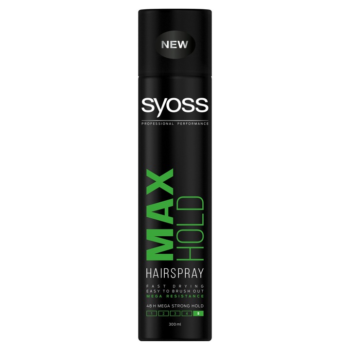 Syoss Max Hold Lakier do włosów 6x300ml