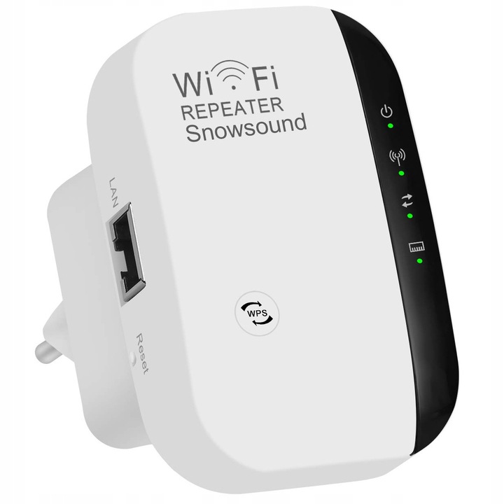 WZMACNIACZ SYGNAŁU WiFi MOCNY ZASIĘG REPEATER 300MB/S NIE PRZERYWA