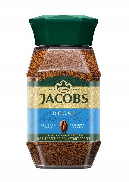 JACOBS Kronung decaff bez kofeiny 100g instant