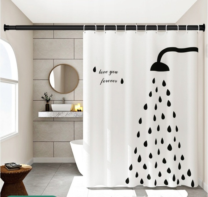 DRĄŻEK NA UBRANIA ROZSUWANY KARNISZ 110-200 ŚR. 25