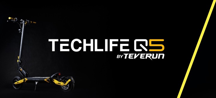 HULAJNOGA ELEKTRYCZNA 2x1500W BATERIA 52V 20Ah SAMSUNG TECHLIFE Q5 2.0