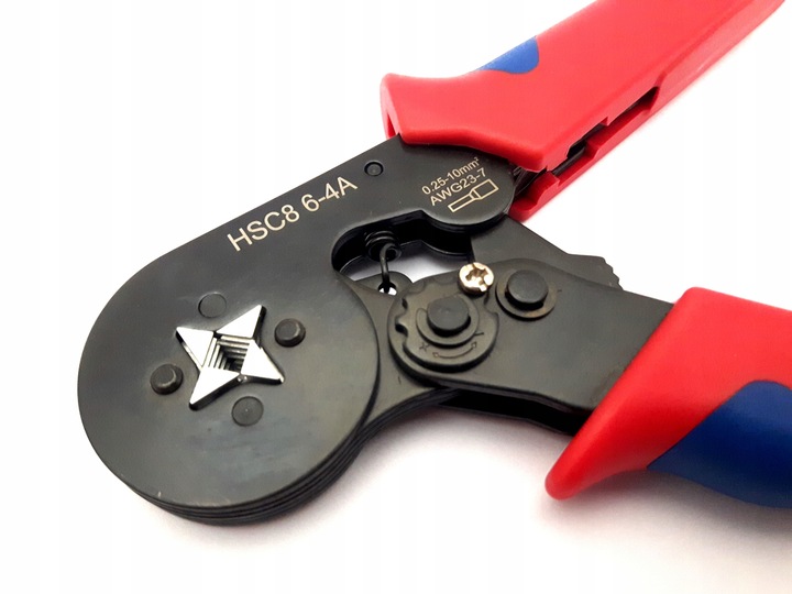 ZACISKARKA PRASKA TULEJEK KONEKTORÓW KOŃCÓWEK KABLI PRZEWODÓW ZESTAW