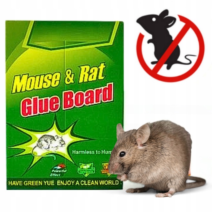 LEP NA MYSZY SZCZURY PUŁAPKA 40x ŁAPKA MYSZOŁAPKA SILNY MOCNY KLEJ