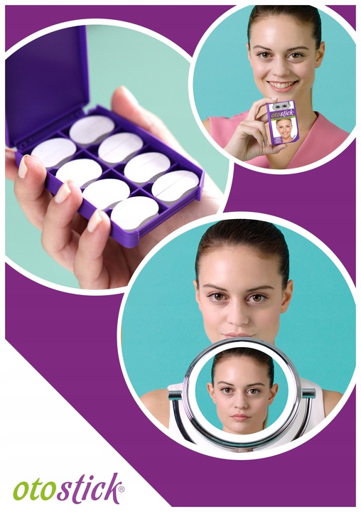 Otostick korektory odstających uszu 8 szt.