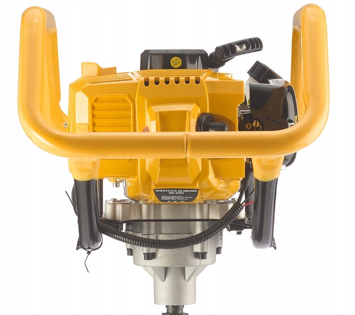 WIERTNICA SPALINOWA glebowa świder HEXAGON + 3 x wiertło GRYZZLY PRO