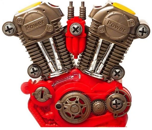 Mały mechanik silnik do skręcania i rozkręcania