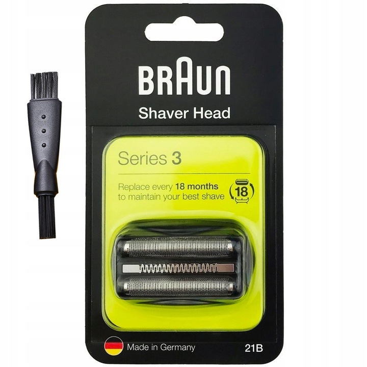 Braun 21B głowica folia ostrza SERIES 3 32B/32S ORYGINAŁ