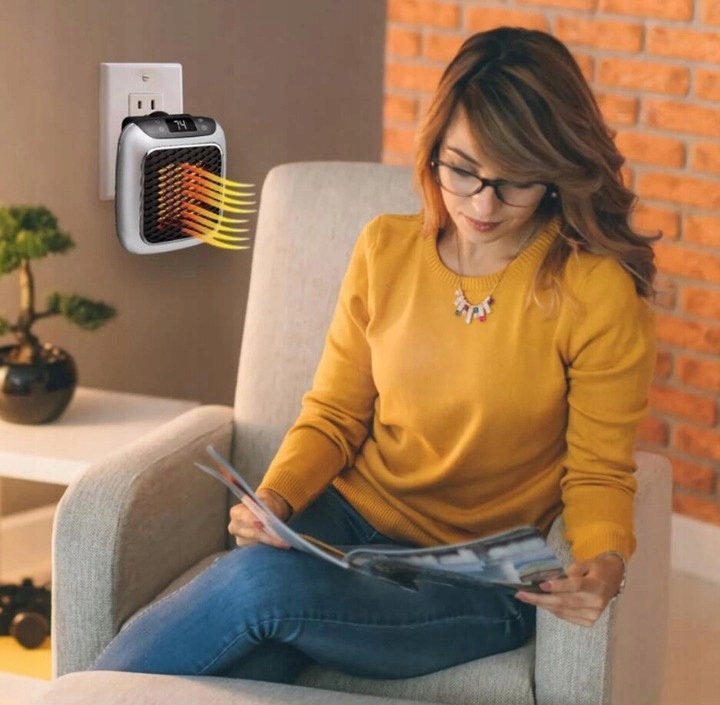 MINI GRZEJNIK ELEKTRYCZNY DO KONTAKTU MOCNY HANDY HEATER OGRZEWACZ