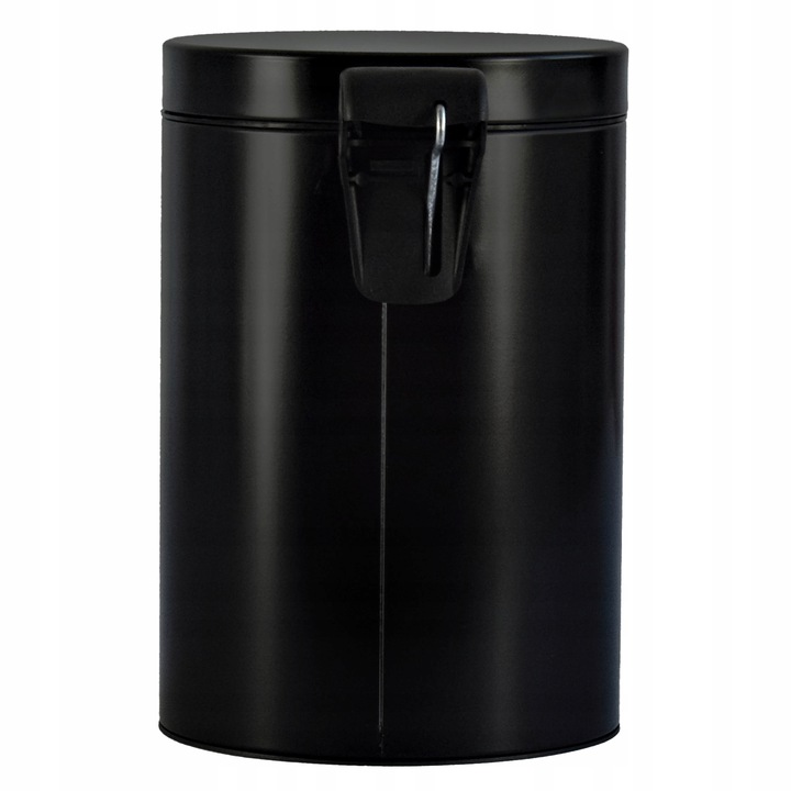 Kosz na śmieci łazienkowy pojemnik czarny elegancki wytrzymały