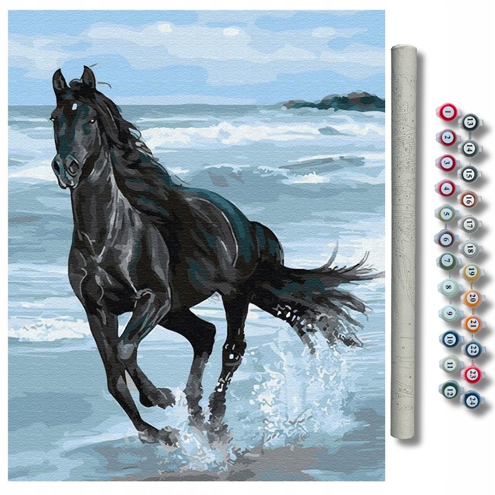 Obraz do MALOWANIA PO NUMERACH Bez Ramy ARTNAPI