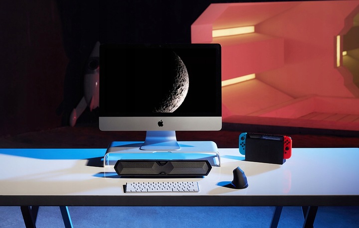 EDIFIER MG300 SOUNDBAR KOMPUTEROWY RGB BLUETOOTH 5.3 Z MIKROFONEM 2,5W