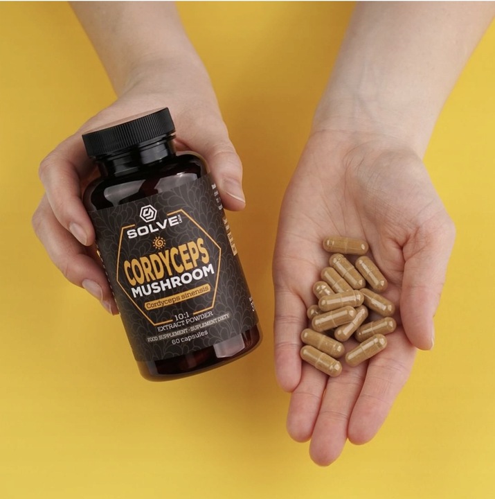SOLVE LABS Cordyceps Maczużnik Chiński 10:1 kapsułki 60 szt
