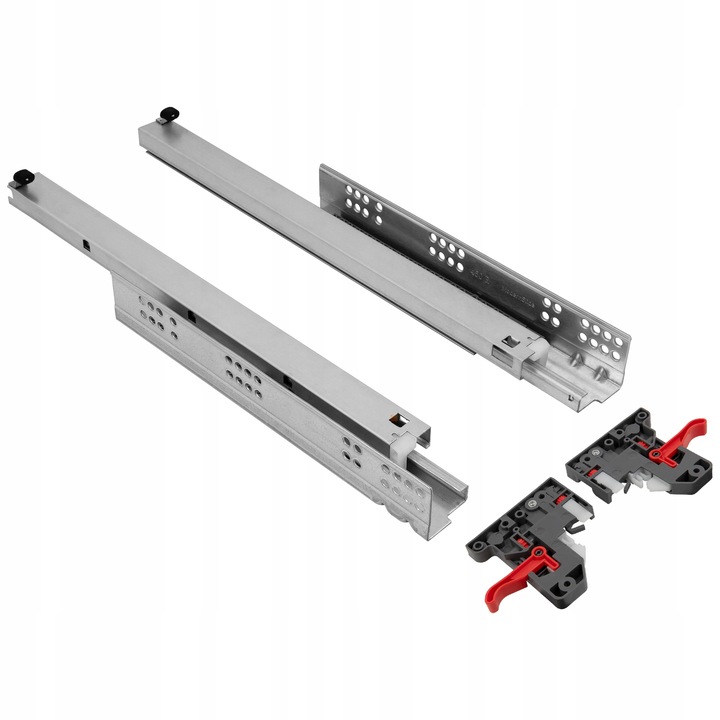 PROWADNICA DOLNEGO MONTAŻU GTV MODERN SLIDE L300 PEŁNY WYSUW SOFT