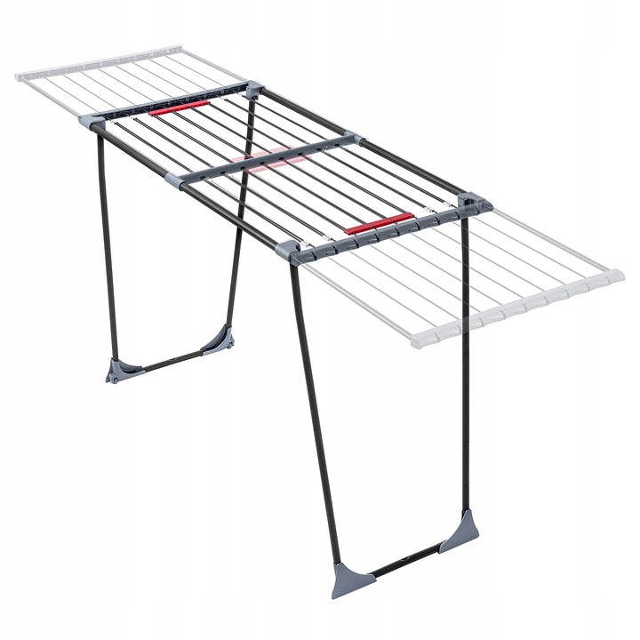 SUSZARKA NA PRANIE STOJĄCA UBRANIA BIELIZNĘ TELESKOPOWA ROZSUWANA 20m