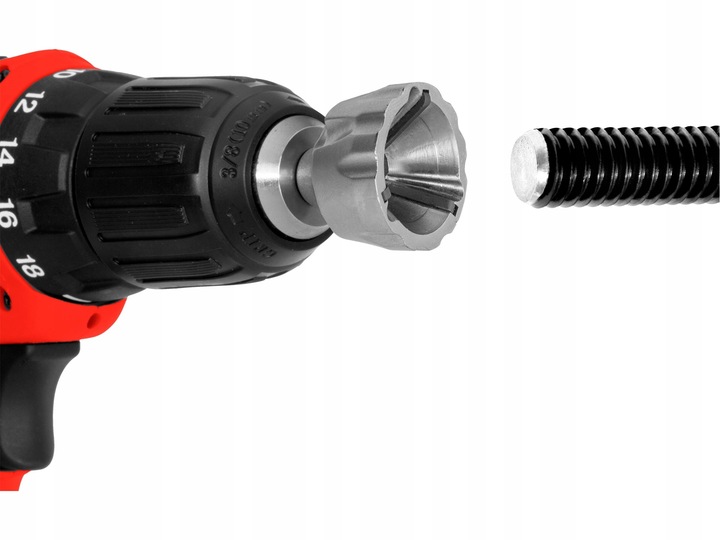 Fazownik Gratownik do prętów gwintowanych zewnętrznych HSS 3-19 mm