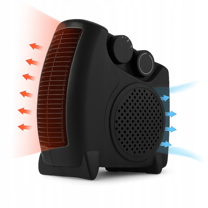 TERMOWENTYLATOR FARELKA GRZEJNIK ELEKTRYCZNY 2000W 3 POZIOMY Z