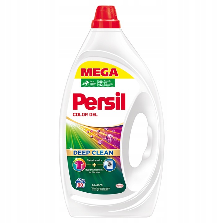 Persil Żel do Prania Białego i Kolorów Mix 176 prań 3,96L x2 + Gratis