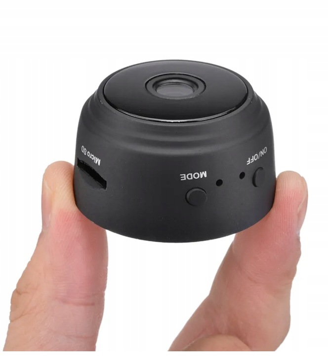 Mini Kamera Szpiegowska Full HD WIFI ukryta 91 DETEKCJA NIANIA DYSKRETNA