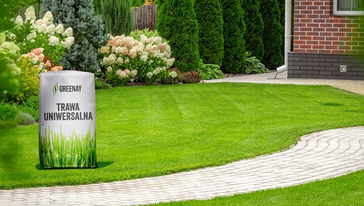 Trawa UNIWERSALNA nasiona trawy SAMOZAGĘSZCZAJĄCA odporna na DEPTANIE 25kg