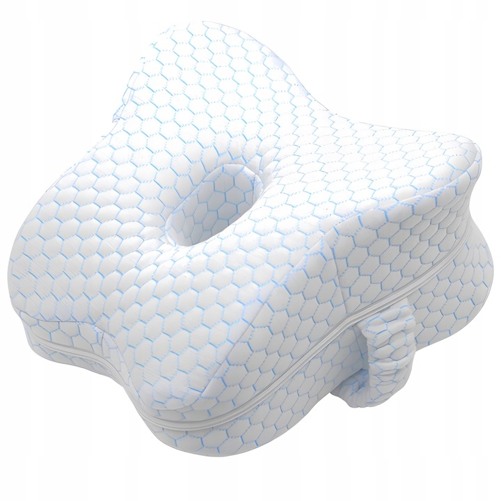 PODUSZKA ORTOPEDYCZNA KLIN MIĘDZY NOGI KOLANA DO SPANIA SEPARATOR MEMORY