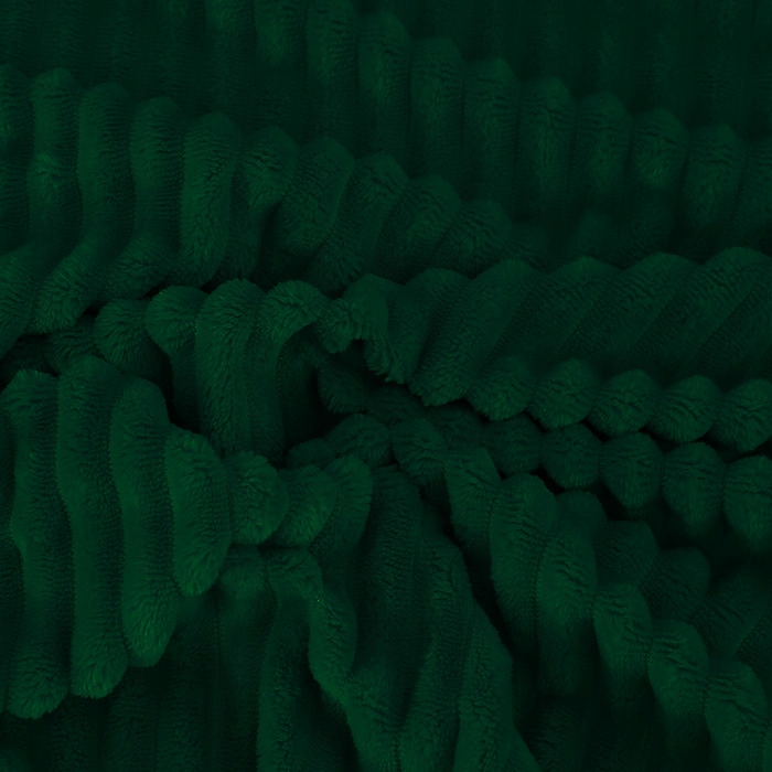 GRUBY KOC WYTŁACZANY PASKI 160x200cm PLED NARZUTA KOLOR DO WYBORU