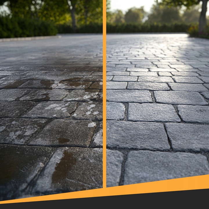 PŁYN DO MYCIA KOSTKI BRUKOWEJ PŁYT TARASOWYCH CHODNIKA KONCENTRAT 1L