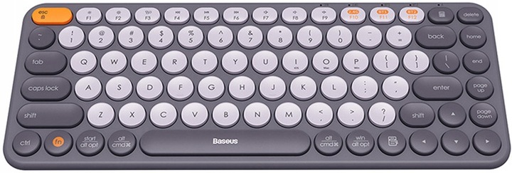 Klawiatura bezprzewodowa Baseus K01A Bluetooth Szara