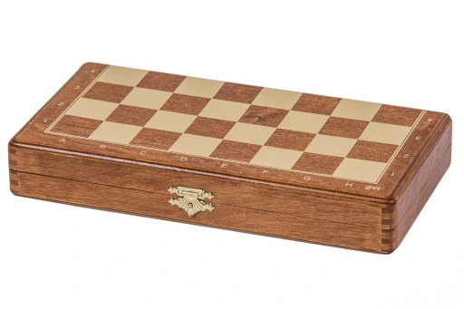 SQUARE Szachy drewniane MAGNETYCZNE Basic - 265 mm