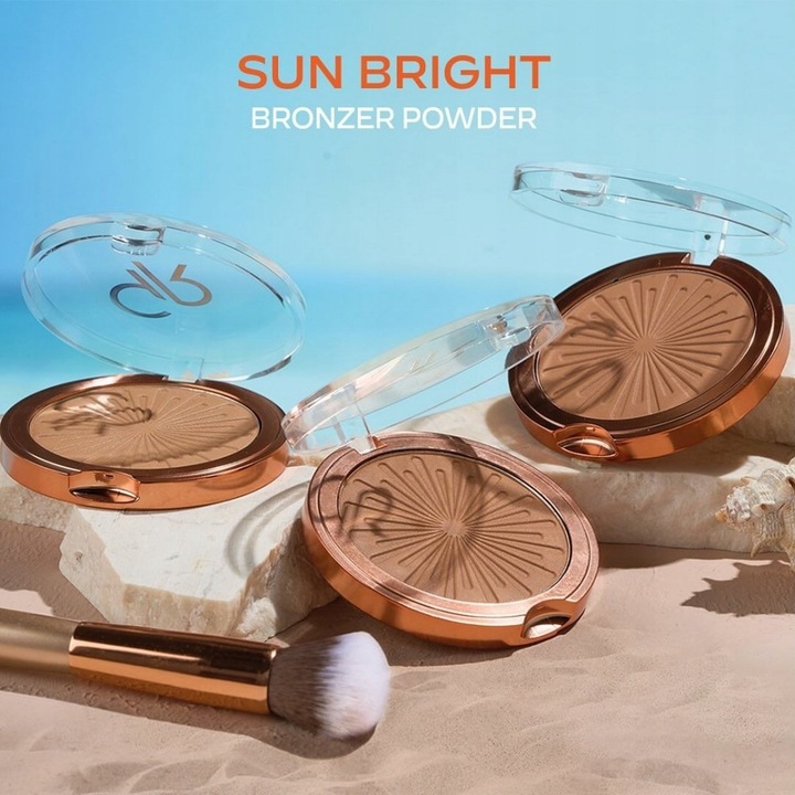 Bronzer prasowany Golden Rose Sun Bright 02 - Sun City