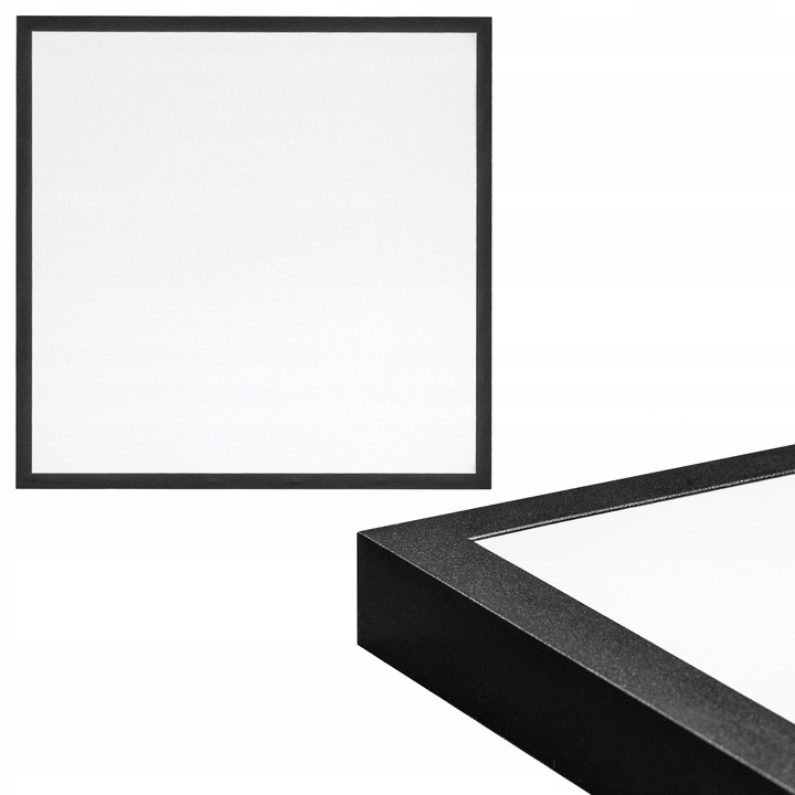 PANEL LED KASETON 60x60 NATYNKOWY 50W CZARNY CCD