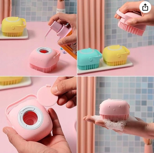 Szczotka silikonowa MYJKA do mycia PSA i KOTA 44Ż