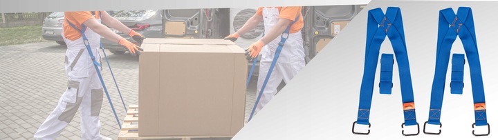 PASY do PRZENOSZENIA Mebli Gabarytów Jakościowe Szelki PRZEPROWADZKA