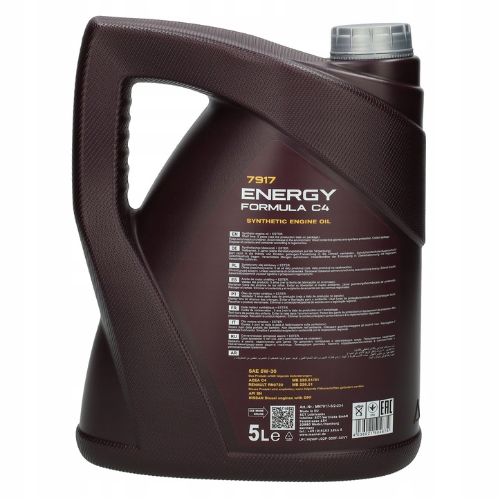 Olej Silnikowy Mannol Energy Formula C4 5w30 5L