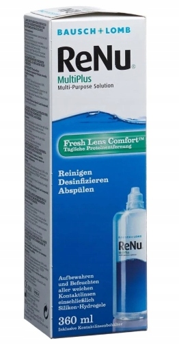 PŁYN DO SOCZEWEK RENU MULTIPLUS 360 ML BAUSCH&LOMB