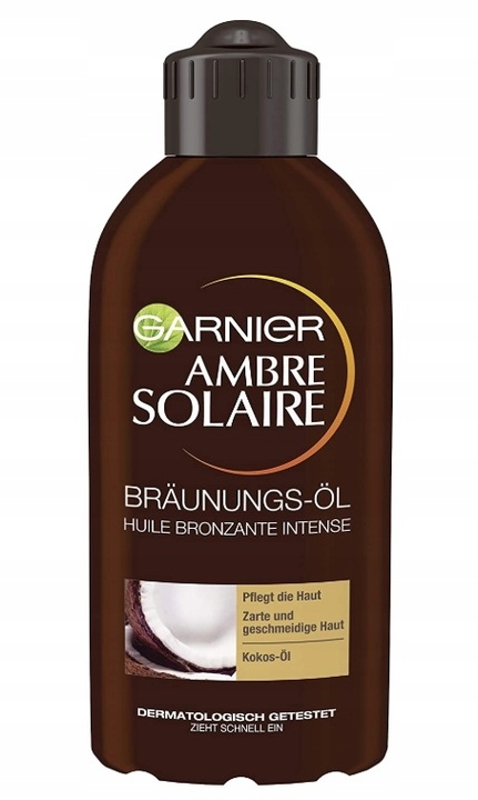 Garnier Ambre Solaire 200 ml olejek brązujący