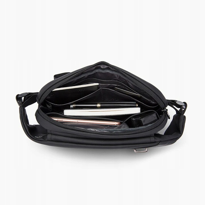 Nerka saszetka męska biodrowa, na ramię Torebka miejska pojemna