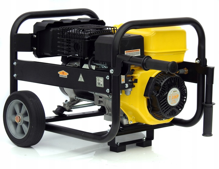 PROFESJONALNY AGREGAT PRĄDOTWÓRCZY 5,2kw generator AVR MIEDŹ STOJAN