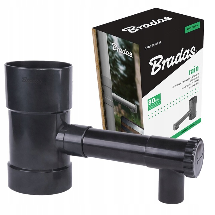 ŁAPACZ WODY DESZCZOWEJ GRAFIT ZBIERACZ DESZCZÓWKI GRAFITOWY 90 ODZYSKIWACZ