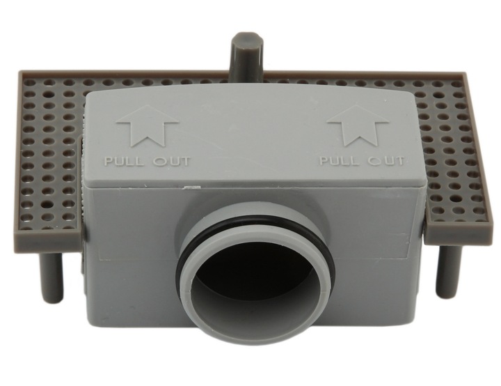 Syfon do odpływu liniowego z sitkiem i uszczelką kpl (kw)