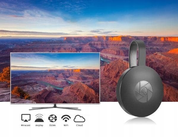 BEZPRZEWODOWY ADAPTER HDMI MIRRORSCREEN 2w1 WIFI