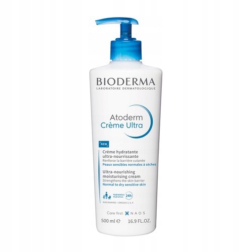 BIODERMA Atoderm Creme Ultra 500ml - Krem Nawilżający do Ciała