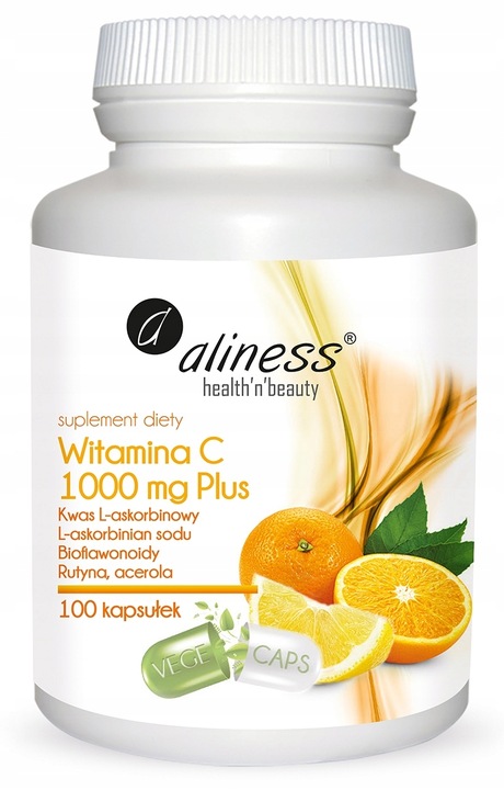 Witamina C-1000mg Rytuna Acerola Biflawonoidy 100k