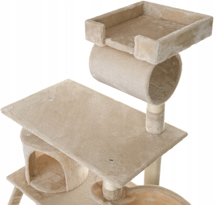 DRAPAK DLA KOTA WIEŻA LEGOWISKO DOMEK Z HAMAKIEM