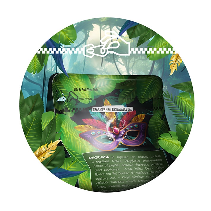 Kawa ziarnista 1kg x2 Bossa Nova + Toucano 100% Arabica +GRATIS