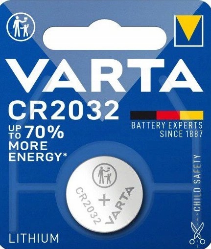 10x Bateria VARTA Litowa Guzikowa Lithum CR2032 3V - 10 sztuk