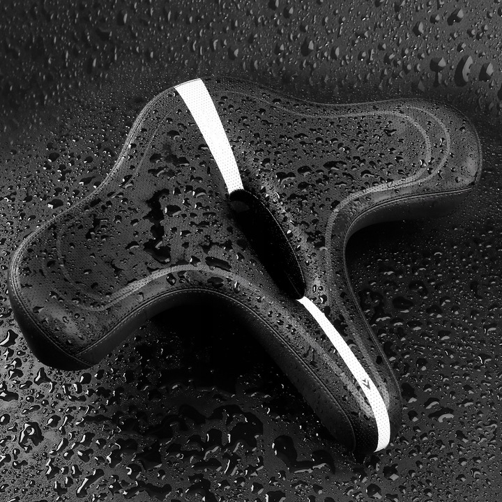 Siodełko Rowerowe Wygodne Amortyzowane Szerokie Ergonomiczne Miękka Pianka