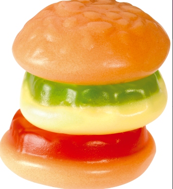 Żelki Mini Burger Trolli BOX 60 szt.