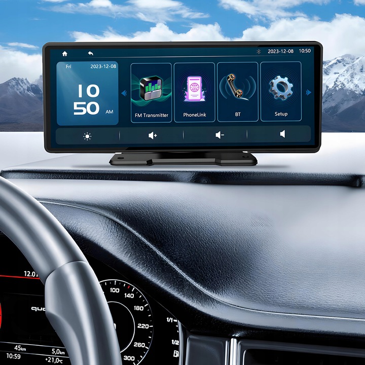 Radio Samochodowe ANDROID Auto AirPlay Mirror Link Ekran 9,3"