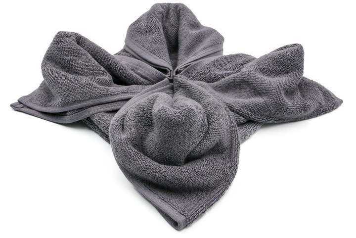 RĘCZNIK KĄPIELOWY DUŻY RĘCZNIK HOTELOWY BAWEŁNIANY GRUBY 906 SZARY