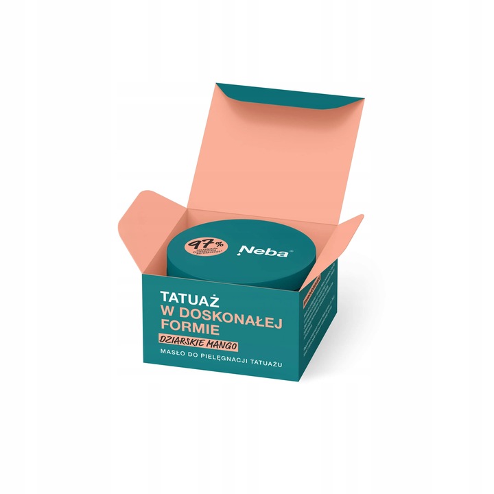 NEBA Masło Krem do Pielęgnacji Regeneracji Tatuażu Dziarskie Mango 100ml